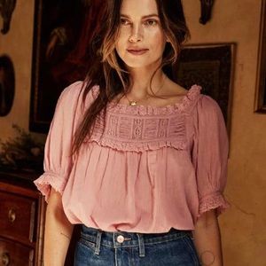 Doen women’s Frances cotton shirt size medium